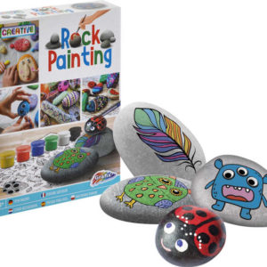 GRAFIX Sada Malování kamínků s očima kreativní set v krabici