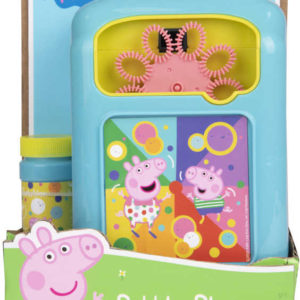 Bublinovač prasátko Peppa Pig elektronický bublifuk set s náplní plast