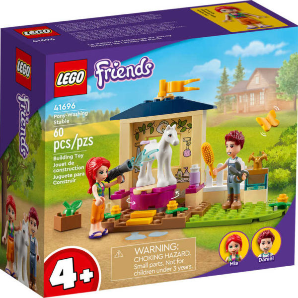 LEGO FRIENDS Čištění poníka ve stáji 41696 STAVEBNICE