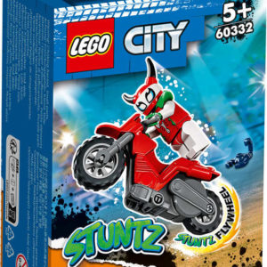 LEGO CITY Škorpioní kaskadérská motorka 60332 STAVEBNICE