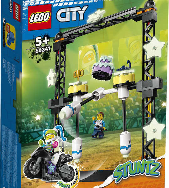 LEGO CITY Kladivová kaskadérská výzva 60341 STAVEBNICE