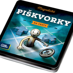 ALBI HRA Piškvorky magnetické na cesty *SPOLEČENSKÉ HRY*