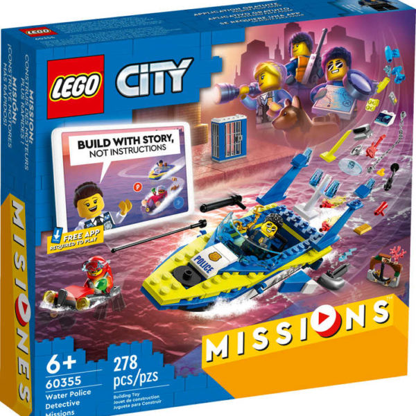 LEGO CITY Mise detektiva pobřežní stráže 60355 STAVEBNICE