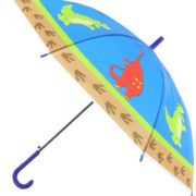 Deštník dětský vystřelovací 69x78cm s obrázkem 4 druhy v sáčku