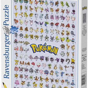 RAVENSBURGER Puzzle Prvních 151 Pokémonů skládačka 500 dílků