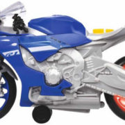 DICKIE Motocykl Yamaha R1 Wheelie Raiders 26cm na baterie Světlo Zvuk