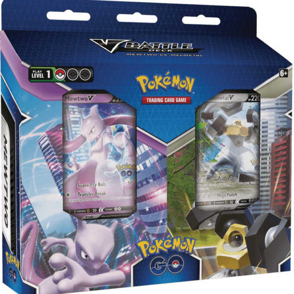 ADC Hra Pokémon TCG: GO V Battle Deck Bundle Mewtwo vs Melmetal