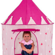 Stan princeznovský hrad 105x125x105cm růžový holčičí