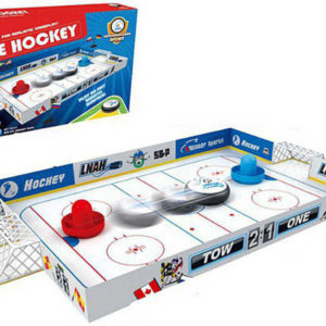 Hra Air Hockey lední vzdušný hokej na baterie 51x36cm v krabici