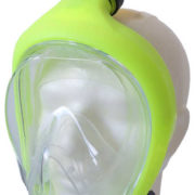 ACRA Celoobličejová potápěčská maska se šnorchlem vel. S žlutá junior