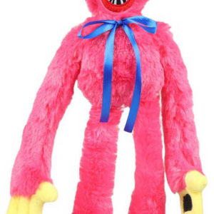 PLYŠ Klíčenka Huggy Wuggy 18cm růžová příšerka přívěsek na klíče