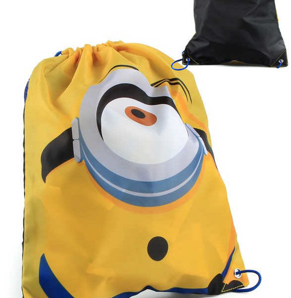 Dětský sáček na cvičení Mimoni (Minions) stahovací pytlík na přezůvky