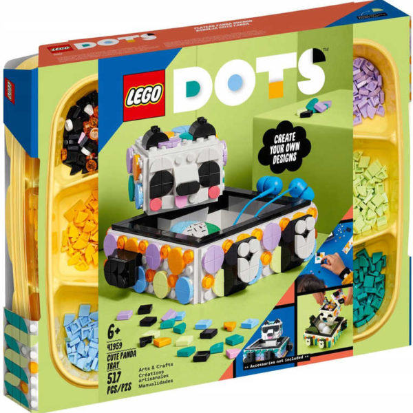 LEGO DOTS Roztomilá pandí přihrádka 41959 STAVEBNICE