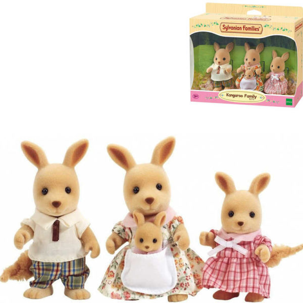 Sylvanian Families rodina klokanů set 4 figurky klokaní rodinka v krabici Sylvanian Families rodina klokanů set 4 figurky klokaní rodinka v krabici
