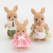 Sylvanian Families rodina klokanů set 4 figurky klokaní rodinka v krabici Sylvanian Families rodina klokanů set 4 figurky klokaní rodinka v krabici