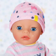 ZAPF BABY BORN Panenka malá holčička pláče pije čůrá set miminko s doplňky