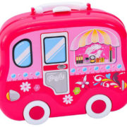 MAC TOYS Kosmetický kufřík autobus dětský make-up kadeřnický salon