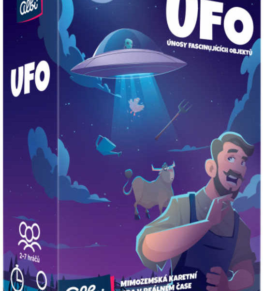 ALBI HRA UFO: Únosy fascinujících objektů *SPOLEČENSKÉ HRY*