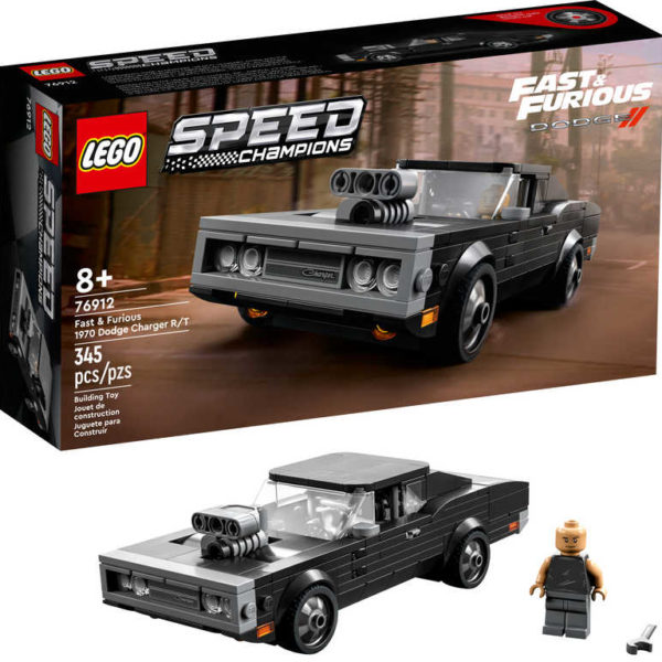 LEGO SPEED CHAMPIONS Fast & Furious 1970 Dodge Charger R/T 76912 STAVEBNICE