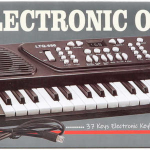 Piano dětské 37kláves elektronický klavír na baterie s mikrofonem USB