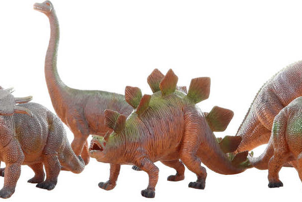 Dinosaurus pravěký ještěr 33-41cm plastové zvířátko 6 druhů