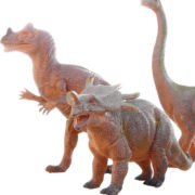 Zvířata dinosauři 33-41cm plastové figurky zvířátka 6 druhů