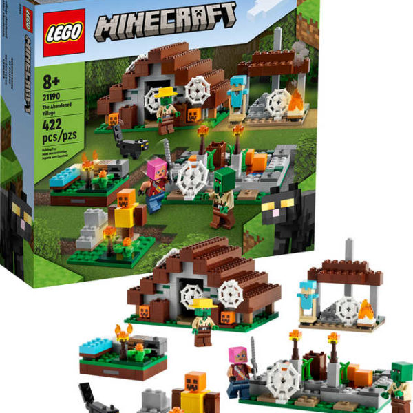 LEGO MINECRAFT Opuštěná vesnice 21190 STAVEBNICE