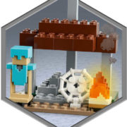 LEGO MINECRAFT Opuštěná vesnice 21190 STAVEBNICE