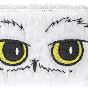 PLYŠ Penál na školní potřeby Sova Hedvika Harry Potter pouzdro 24x15cm
