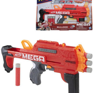 HASBRO NERF Mega Bulldog set blaster + 6 šipek AccuStrike