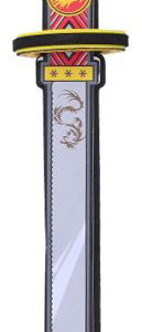 Meč soft měkký pěnový katana 53cm s potiskem