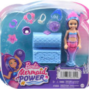 MATTEL BRB Barbie panenka Chelsea mořská panna set s doplňky