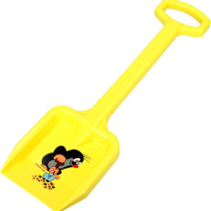 KRTEK (Krteček) Rýč žlutý dětský 49cm na písek plast