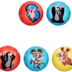 KRTEK (Krteček) Míček 10cm soft balonek pěnový 3 barvy