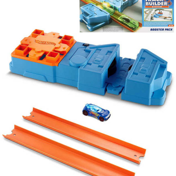 MATTEL HOT WHEELS Track Builder zrychlovač na baterie rozšíření k dráze