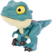 MATTEL JURASSIC WORLD Křídový kemp malý dinosaurus Snap Squad