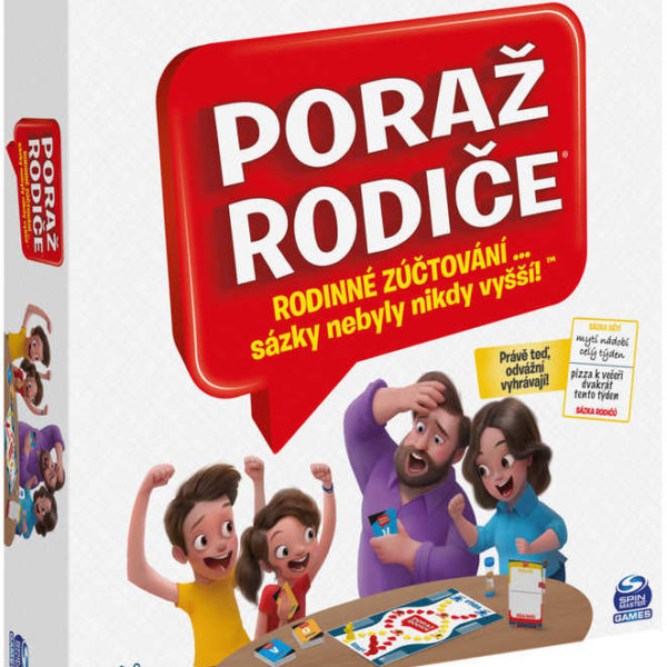 SPIN MASTER Hra Poraž rodiče *SPOLEČENSKÉ HRY*
