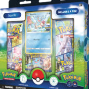 ADC Pokémon TCG: GO Pin Collection set 3x booster s doplňky 3 druhy