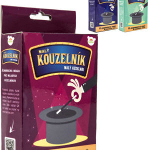 Kouzla 10 triků malý kouzelník 3 druhy v krabici