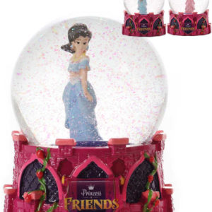 Těžítko princezna koule 7cm dekorace sněžítko 3 druhy