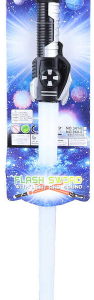 Meč vesmírný plastový s efekty na baterie Světlo Zvuk