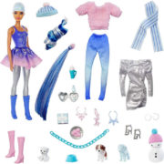 MATTEL BRB Panenka Barbie Color Reveal adventní kalendář s překvapením