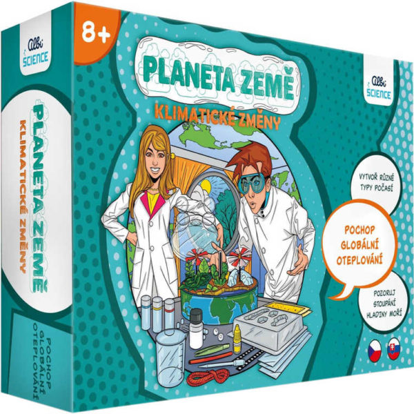 ALBI Science Planeta Země experimentální vědecký set pro děti