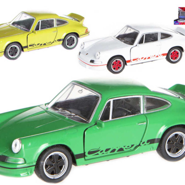 Auto model Porsche Carrera RS kov PB 12cm 3 barvy