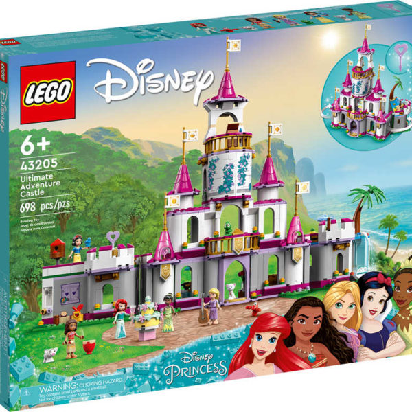 LEGO DISNEY PRINCESS Nezapomenutelná dobrodružství 43205 STAVEBNICE