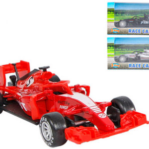 Auto závodní Formule 13cm kovová volný chod 3 druhy v krabici