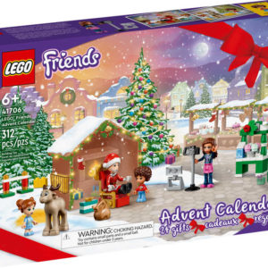 LEGO FRIENDS Adventní kalendář rozkládací s herní plochou 41706