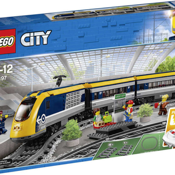 LEGO CITY RC Osobní vlak na baterie 60197 STAVEBNICE