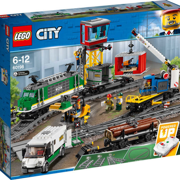 LEGO CITY RC Nákladní vlak na baterie 60198 STAVEBNICE