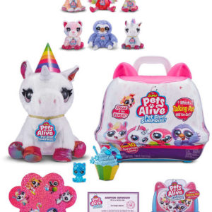 ADC ZURU Pets Alive Domácí mazlíček zvířátko v přepravce na baterie Zvuk ADC ZURU Pets Alive Domácí mazlíček zvířátko v přepravce na baterie Zvuk